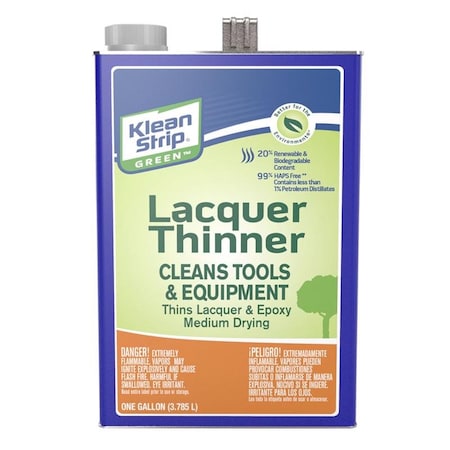 Green Acetone Lacquer Thinner 1 Gal